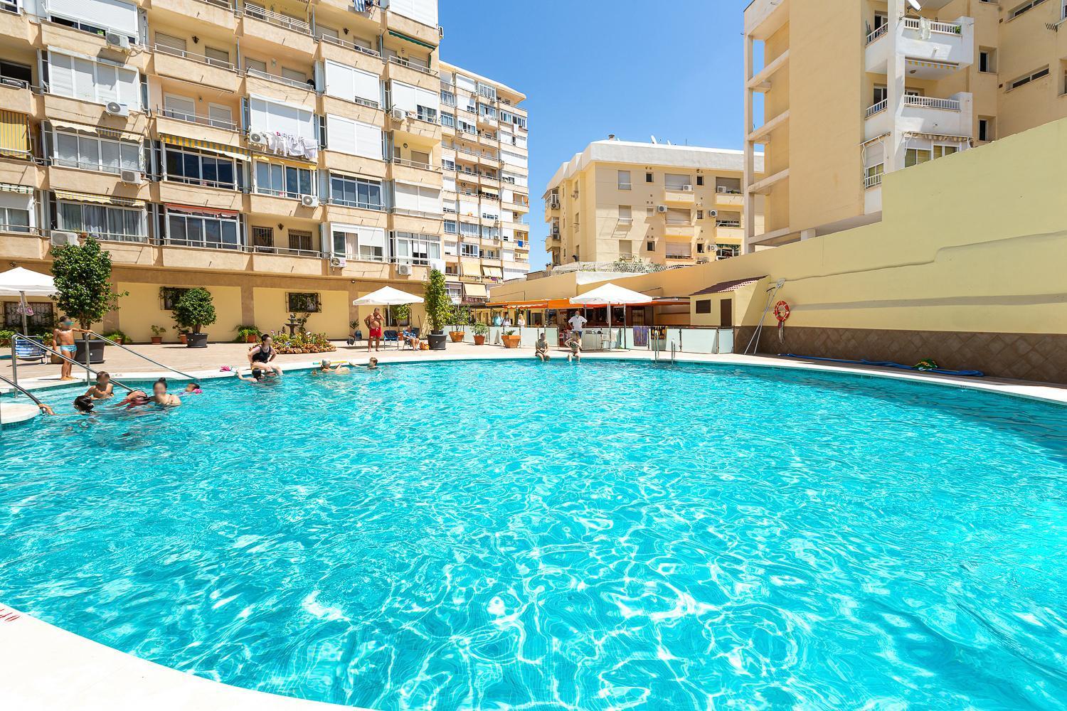 Ver621 - Estudio Con Vistas Al Mar, Wifi, Piscina, Centro A 100 Metros, Playa A 600 Metros Torremolinos